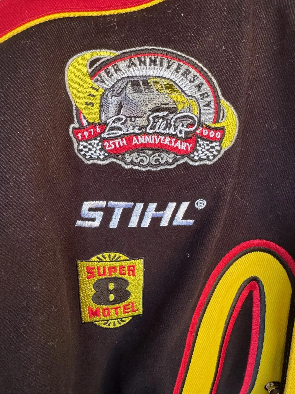 JH Design Bill Elliott McDonald's Winston Cup Vintage Crew Jacket-Size XL
